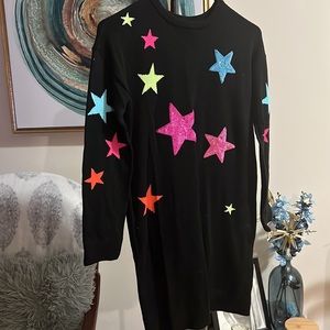 Children’s place Black dress for girls size 10/12